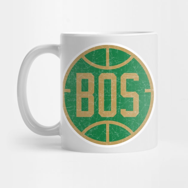 Boston Vintage Basketball by WalkDesigns